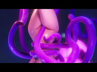 tracer x tentacle [nude] by meltrib (overwatch)