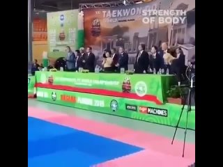 taekwondo fighter without one leg